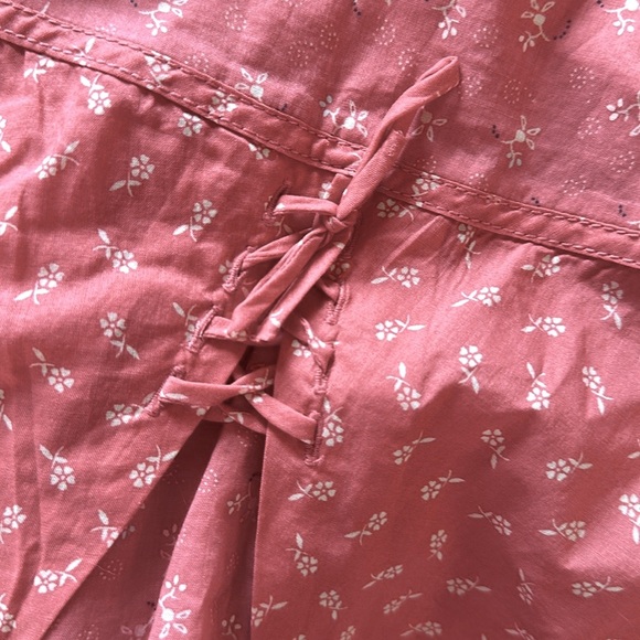 Mexx pink baby dress, two layers, laced back, spaghetti straps So sweet, sz 18m - Picture 10 of 10